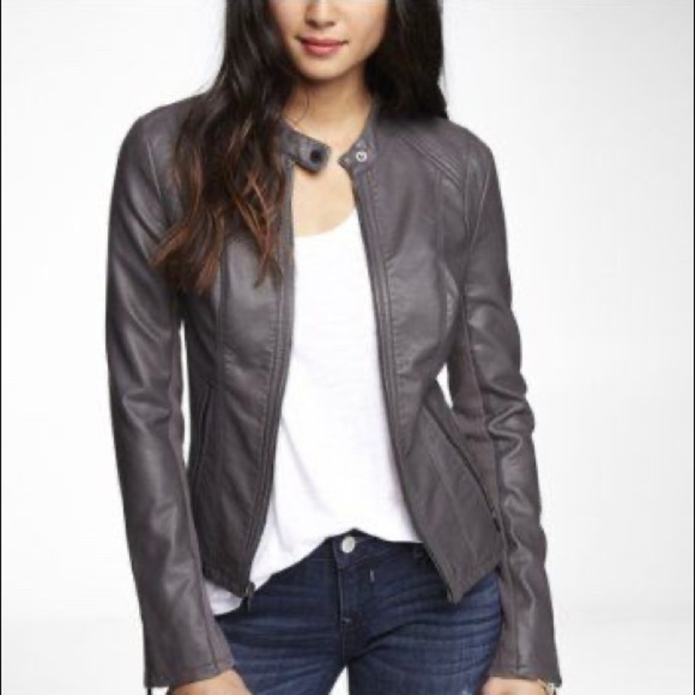 Express Minus the Leather Jacket